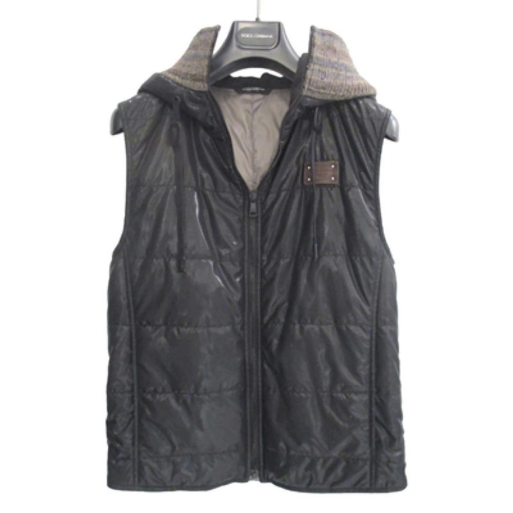Dolce and Gabbana Light Puffer Hooded Men’s Vest